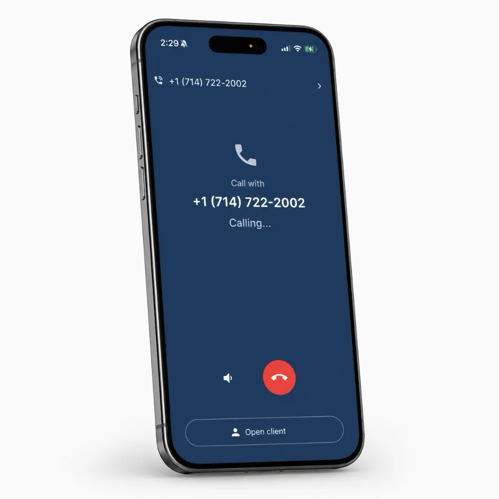 Taskrol AI Operator call intake for appliance repair